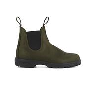 Blundstone 2052 Green Leather Unisex Chelsea Boots
