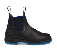 Blundstone 2343 Leather Unisex Chelsea Boots - Black Blue Black - Size:UK 7.5
