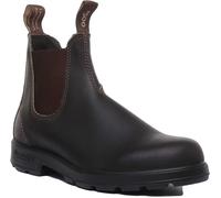 Blundstone 500 Leather Chelsea Boots - Stout Brown - BLU500-STB LTHR B