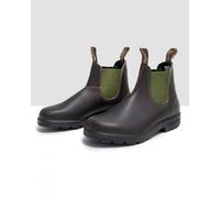 Blundstone 519 Coloured Elastic Sided Boot | Brown/Olive | BLU519-BRN