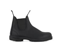 Blundstone 566 Black Thermal Leather Chelsea Boots Black Nubuck Slip On Retro