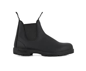 Blundstone 566 Black Thermal Leather Chelsea Boots Black Nubuck Slip On Retro
