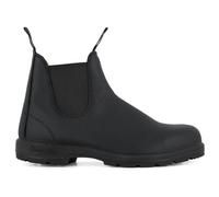Blundstone 566 Black Thermal Leather Chelsea Boots Black Nubuck Slip On Retro - UK 12