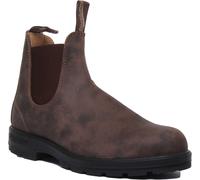 Blundstone 585 Premium Leather Chelsea Unisex Boots In Rust UK 3 - 8