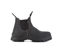 Blundstone 910 Black Leather Steel Toe Chelsea Boots 12