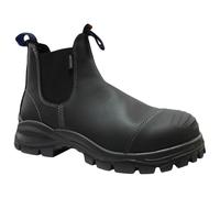 Blundstone 910 Leather Unisex Chelsea Boots - Black - Size:UK 7.5