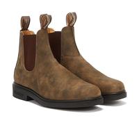 Blundstone Chelsea Dress 1306 Mens Rustic Boots - Brown Leather - Size UK 11