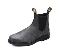 BLUNDSTONE Chisel Toe 1308, Unisex Adults’ Chelsea Boots Chelsea Boots, Grey (Rustic Black Rustic Black), 9 UK (43 EU)