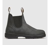 BLUNDSTONE Classic Chelsea Boots in Rustic Black UK 5 (EU 38)