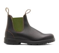 Blundstone - Stout Brown Leather With Olive Elastic #519 - Casual boots size 8, grey
