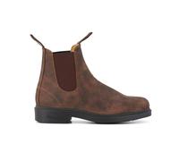Blundstone Unisex #1306 Rustic Brown Chelsea Boot Nubuck Leather - Size UK 9.5