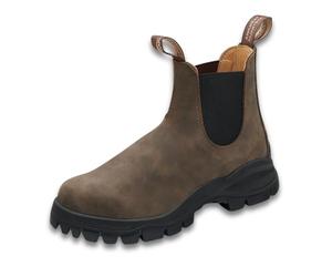 Blundstone Unisex 2239 Nubuck Rustic Brown Boots 8.5 UK