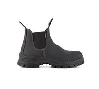 Blundstone Unisex #910 Black Steel Toe Chelsea Boot Leather - Size UK 8.5