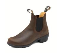 Blundstone Womens Heeled Chelsea Boots, Antique Brown, 9.5