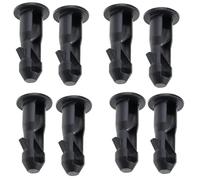 Blunesta 4 Pairs Wheelie Bin Lid Lock Clips - Heavy-Duty Compactor Lid Locks for Secure Outdoor Bins, Prevent Spillage, Animal Access - Durable Plastic, Easy Installation for Home, Commercial Use