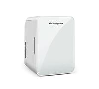 BLUNOA 10L Mini Fridge For Bedroom Skincare Freezer Hot Cold Refrigerator Portable Electric Coolbox Food Heater & Beer Beverage Drink Can Cooler For Cars, Homes, Offices, And Dorms AC/DC