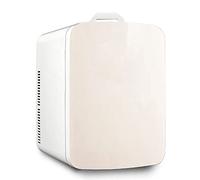 BLUNOA 22L Mini Fridge For Bedrooms Portable Refrigerator Freestanding Quiet Food Heater & Beverage Cooler For Car/Camping/Travel AC+DC Power (Color : Gold, Size : Single core)