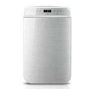 BLUNOA 25L Mini Fridge For Bedrooms Car Refrigerator Food Heater & Beverage Cooler Portable Compact Personal Fridge For Cars, Homes, Offices (Color : Silver, Size : Single core)