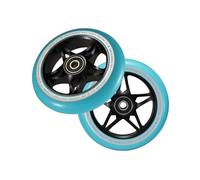Blunt - 110mm S3 Stunt Scooter Wheels - Black/Teal | Pair