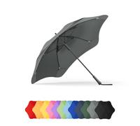 BLUNT Classic Stick Umbrella - 120cm/47 Windproof, Waterproof, B-Corp | 120cm/47" full-length stick umbrella, patented safer tips, repairable modular design, B Corp certified, durable everyday use