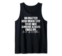Blunt Response Trigger Sarcastic Saying Tank Top