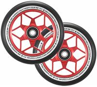 BLUNT Scooters - 110mm Diamond Wheel - Red | Pair