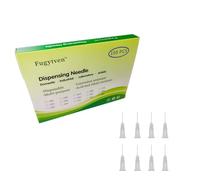 Blunt Tip Dispensing 27g Needles 0.5 Inch 100Pcs, Industrial Liquid Dispenser for Adhesive Glue Ink Refilling, Stainless Steel Lab Supplies Fugytven