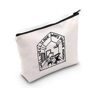 BLUPARK Bo Burnham Inspired Makeup Bag Bo Burnham Lyrics Gift Bo Burnham Fan Gift Inside Song Gift, Off White, Well Well Bo