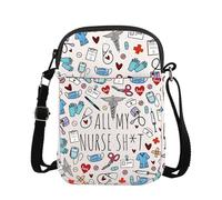 BLUPARK Nurse Crossbody Bag Nurse Accessories ER Nurse Gift ICU Nurse Gift ER Nurse Gift Nurse Appreciation Gift, Cb, All My Nurse H CB, Fashion