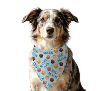 BLUPARK Stud Muffin Dog Bandana Colorful Cupcake Pet Scarf Funny Birthday Valentine Accessory for Dogs (Stud Muffin)