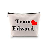 BLUPARK Vampire Lover Gift Team Edward Cosmetic Bag Twilight Fans Gift Birthday Gift for Her, Team Edward