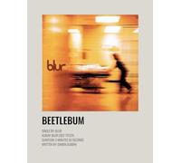 Blur Beetlebum A4 Print Poster Wall Art Home Decor Album Gift Present Photo Living Room Dining Room Bedroom Hall Loft Office Unframed