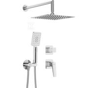 Blur Concealed Set, Chrome, NQL_09YK Shower Head