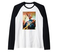Blur Live Damon Albarn Cardiff Arena 1997 Boys & Girls Raglan Baseball Tee