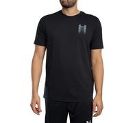 Blur Logo Back Graphic Loose T-Shirt Black XL