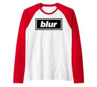 Blur vs Oasis Raglan Baseball Tee