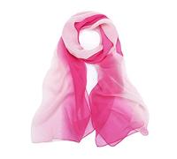 BLURBE Chiffon Scarfs for Women Lightweight - Ladies scarves, Ombre Chiffon Scarfs Lightweight Soft Shawl Wrap Fashion Elegant Scarves for Women Best Gifts UK 63"×20"