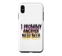 Blurred Vision I Probably A Need Beer Drinking Father's Day Case for iPhone XS Max