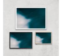 Blurry Skies Giclee Art Print - A2 - Wooden Frame