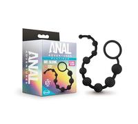 Blush Anal Adventures Anal Bead Black 31.7 cm