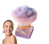 Blush Brush for Cheeks Tool Contouring Highlighting Fingernail Cleaning | Makeup Brushes Blush Contour for Travel Size, Contouring, Fingernail Cleaning, Everyday Make Up, Manicure, Pedicure