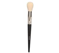 Blush Brush Makeup Brush Round Head Dense Synthetic Hair Lint Free Portable Cosmetic Brush for Professional Makeup Artists and Women Travel Home Use ABS Material