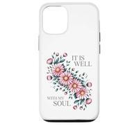 Blush Floral Arrangement Serene Botanical Art Case for iPhone 12/12 Pro