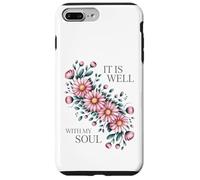 Blush Floral Arrangement Serene Botanical Art Case for iPhone 7 Plus/8 Plus