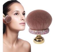Blush Foundation Brush - Mushroom-Shaped Cosmetic Applicator for Women, Smooth Blend Makeup Tool | Soft Compact Face Brush, Beauty Accessories for Mom Wife, Daily Convenience Travel Sponge