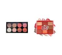 Blush Highlighter Palette | Silky Pigments, Long-Lasting Shimmer | 24gm (Amaze-02) + Floral Hues 9-in-1 Eyeshadow Palette | Highly Pigmented, Smudge-Proof | 7.5gm (02 - Daisy)