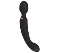 Blush Lush - 2-in-1 wand and G-spot vibrator (black)