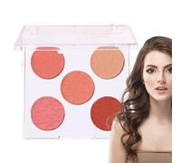Blush Palette in Powder Shape - Waterproof Cheek Make-Up, Natural-looking Ch lush - For Women Ladies Mothers Beginners Professionals Brides Wedding Celebration Special Occasions Date Night Dance