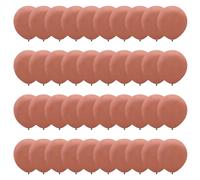 Blush Pink Balloons with Ribbon, 60PCS 12inch Balloon Pink Helium Balloons Pink Balloon Arch Kit Matte Pink Latex Balloons Party Balloons for Birthday Party Wedding Graduation Anniversary Decorations