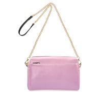 Blush Pink Medium Lavender Magenta Gradient Womens Purse Cross Body Bags Chain Strap PU Leather Shoulder Bag Cell Phone Bag Cute